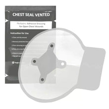 Load image into Gallery viewer, 1pc North American Rescue Hyfin Chest Seal Medical Chest Seal Vented Outdoor Emergency First Aid
