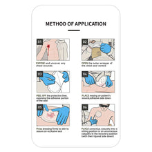 Load image into Gallery viewer, 1pc North American Rescue Hyfin Chest Seal Medical Chest Seal Vented Outdoor Emergency First Aid
