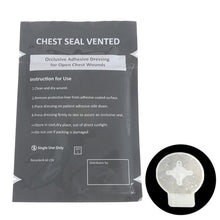 Load image into Gallery viewer, 1pc North American Rescue Hyfin Chest Seal Medical Chest Seal Vented Outdoor Emergency First Aid
