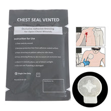 Load image into Gallery viewer, 1pc North American Rescue Hyfin Chest Seal Medical Chest Seal Vented Outdoor Emergency First Aid

