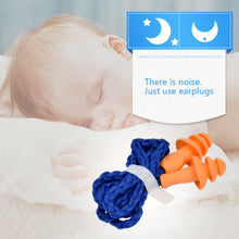 Load image into Gallery viewer, 10 Pairs Comfort Soft Foam Ear Plugs Tapered Travel Sleep Noise Reduction Prevention Earplugs Ear Protection Sound Insulation
