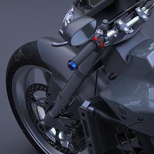 Load image into Gallery viewer, 2Pcs Motorcycle Handlebars Grips Bar Ends Plug Handle Bar Sliders Burning Titanium For YAMAHA EROX155 NVX155 XMAX300 17.5mm Internal Diameter
