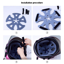Load image into Gallery viewer, Motorcycle Helmet Liner Pad Anti-deformation Helmet Silicone Pad Ventilate Breathable Cycling Helmet Ventilation Liner
