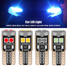 Load image into Gallery viewer, 1pc T10 Car License Light 6SMD 3030 Canbus W5W 194 168 LED Bulbs 12V Plate Interior Dome Lights Reading Lamp
