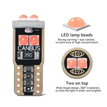 Load image into Gallery viewer, 1pc T10 Car License Light 6SMD 3030 Canbus W5W 194 168 LED Bulbs 12V Plate Interior Dome Lights Reading Lamp
