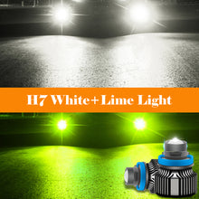 Load image into Gallery viewer, 12V H7 H11 H8 H9 9006 HB4 Car Lens Headlight Led Fog Light Bulb LED Fog Lamp White Yellow Ice Blue Turbo Fog Light
