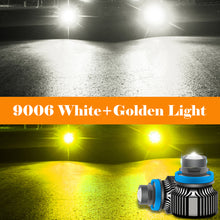 Load image into Gallery viewer, 12V H7 H11 H8 H9 9006 HB4 Car Lens Headlight Led Fog Light Bulb LED Fog Lamp White Yellow Ice Blue Turbo Fog Light
