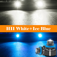 Load image into Gallery viewer, 12V H7 H11 H8 H9 9006 HB4 Car Lens Headlight Led Fog Light Bulb LED Fog Lamp White Yellow Ice Blue Turbo Fog Light
