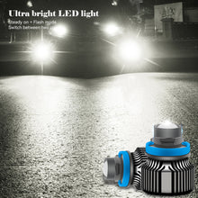 Load image into Gallery viewer, 12V H7 H11 H8 H9 9006 HB4 Car Lens Headlight Led Fog Light Bulb LED Fog Lamp White Yellow Ice Blue Turbo Fog Light
