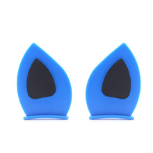 Load image into Gallery viewer, 2Pcs Lovely Rabbit‘s Ears Motorcycle Helmet Motocross Electric Car Helmet Accessories Driving Styling Helmet Decroation
