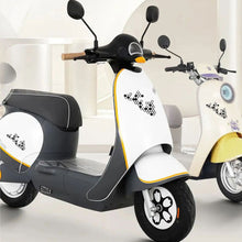 Load image into Gallery viewer, Motorcycle Front Face Fender Box Stickers Modification Honeycomb Style Reflective Decal Waterproof
