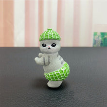 Load image into Gallery viewer, Lovely Fruit Dance Cats Ornaments Car Center Console Dashboard Navigator Screen Decoration Auto Interior Accessories For Computer Display
