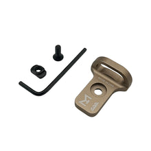 Load image into Gallery viewer, CQB Aluminum Shoulder Strap Buckle Outdoor Tactical Rope Buckle For MOK System

