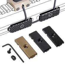 Load image into Gallery viewer, 1PC Matrix/Sonic Pattern Rat Tail Trimmer Metal TNV Wire PEQ M600/300 Flashlight Card Slot For MLOK System
