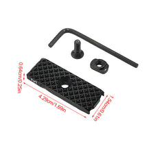 Load image into Gallery viewer, 1PC Matrix/Sonic Pattern Rat Tail Trimmer Metal TNV Wire PEQ M600/300 Flashlight Card Slot For MLOK System
