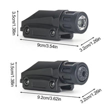 Load image into Gallery viewer, 1PC Plastic Infrared Flashlight Base Adjustable M416/M1911/ Glock G18 Toy Soft Bullet Gun Accessories 20MM Guide Rail Available
