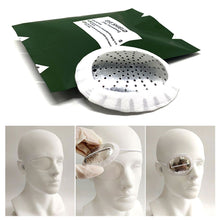 Load image into Gallery viewer, 1 PC Outdoor First Aid Hard Shell Aluminum Eye Shield Eye Injury Dressing Nursing Tactical Blindfold
