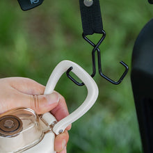 Load image into Gallery viewer, 1PC Multi-Function Webbing Hook No Punch High Load Double Head Hook For Electric Bicycle Stroller

