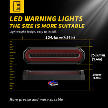 Load image into Gallery viewer, 3 in 1 Motorcycle 45LED Brake Tail lamp Turn signal Light DRL Sequential Signal Lamps Taillight For Truck Trailer RV
