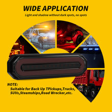 Load image into Gallery viewer, 3 in 1 Motorcycle 45LED Brake Tail lamp Turn signal Light DRL Sequential Signal Lamps Taillight For Truck Trailer RV
