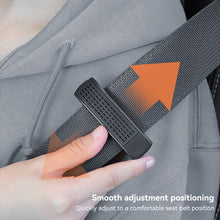 Load image into Gallery viewer, 1PC Car Interior Seat Belt Adjustable Holder Auto Safety Seat Clip Buckle with Solid Fragrance Stick Stopper
