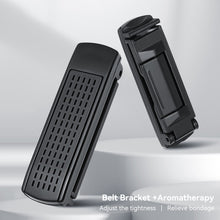 Load image into Gallery viewer, 1PC Car Interior Seat Belt Adjustable Holder Auto Safety Seat Clip Buckle with Solid Fragrance Stick Stopper
