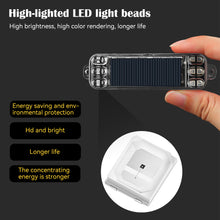 Load image into Gallery viewer, Mortorcycle Solar Power LED Warning Light Night Ride Tail Light Anti-rear Strobe Light for Motorcycle Electric Vehicle Bicycle
