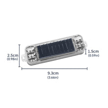 Load image into Gallery viewer, Mortorcycle Solar Power LED Warning Light Night Ride Tail Light Anti-rear Strobe Light for Motorcycle Electric Vehicle Bicycle
