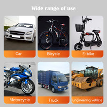 Load image into Gallery viewer, Mortorcycle Solar Power LED Warning Light Night Ride Tail Light Anti-rear Strobe Light for Motorcycle Electric Vehicle Bicycle
