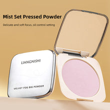 Load image into Gallery viewer, Matte Oil Control Makeup Pressed Powder Waterproof Sweatproof Long-lasting Concealer Setting Powder Makeup Cosmetics
