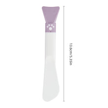 Load image into Gallery viewer, Double Head Silicone Facial Mask Brush Durable Soft Skin-friendly Smear Facial Mask Brush Washable Non-deformable Skin Care Tool
