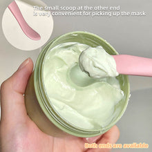 Load image into Gallery viewer, Double Head Silicone Facial Mask Brush Non-deformable Facial Cleansing Scraper Smear Facial Mask Brush Soft Washable Beauty Tool
