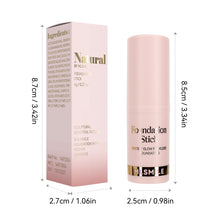 Load image into Gallery viewer, 6 Colors Lightweight Matte Oil Control Foundation Stick Waterproof Sweatproof Long-lasting Facial Concealer Makeup Cosmetics
