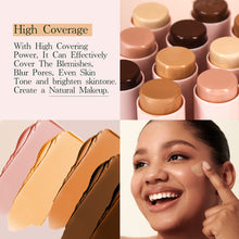 Load image into Gallery viewer, 6 Colors Lightweight Matte Oil Control Foundation Stick Waterproof Sweatproof Long-lasting Facial Concealer Makeup Cosmetics
