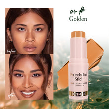 Load image into Gallery viewer, 6 Colors Lightweight Matte Oil Control Foundation Stick Waterproof Sweatproof Long-lasting Facial Concealer Makeup Cosmetics
