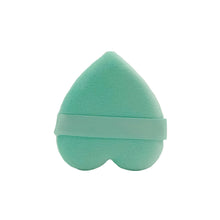 Load image into Gallery viewer, Flocking Heart-shaped Dry Powder Puff Delicate Soft Make-up Sponge Puff Cosmetics Tool Make Up Accessories
