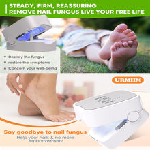 Load image into Gallery viewer, Portable Digital Display Nail Fungus Laser Device Onychomycosis Repair Fungal Cleaning Laser Care Device Onychomycosis Fungus Lamp
