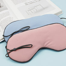 Load image into Gallery viewer, Double-sided Dual Color Warm And Cool Breathable Eye Mask Comfortable Blackout Adjustable Sleeping Eye Mask Eye Relaxation Sleep Care

