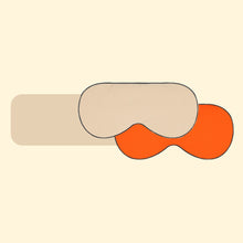 Load image into Gallery viewer, Double-sided Dual Color Warm And Cool Breathable Eye Mask Comfortable Blackout Adjustable Sleeping Eye Mask Eye Relaxation Sleep Care
