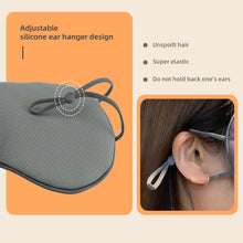 Load image into Gallery viewer, Double-sided Dual Color Warm And Cool Breathable Eye Mask Comfortable Blackout Adjustable Sleeping Eye Mask Eye Relaxation Sleep Care
