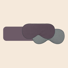 Load image into Gallery viewer, Double-sided Dual Color Warm And Cool Breathable Eye Mask Comfortable Blackout Adjustable Sleeping Eye Mask Eye Relaxation Sleep Care

