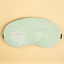 Load image into Gallery viewer, Cartoon Cute Comfortable Sleeping Eye Mask Cold And Hot Dual Application Blackout Eye Mask Relieving Eye Pressure Eye Mask
