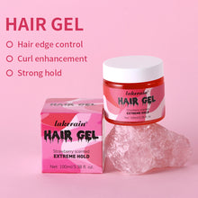 Load image into Gallery viewer, Transparent Gel Hair Gel Loose Hair Styling Moisturizing Long-lasting Hair Styling Gel Cream Lightweight Texture Hair Styling Gel
