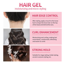 Load image into Gallery viewer, Transparent Gel Hair Gel Loose Hair Styling Moisturizing Long-lasting Hair Styling Gel Cream Lightweight Texture Hair Styling Gel
