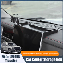 Load image into Gallery viewer, Car Dashboard Center Console Storage Box with Mobile Phone Holder Accessories Fit for Chery JETOUR Traveler T2 2023 2024
