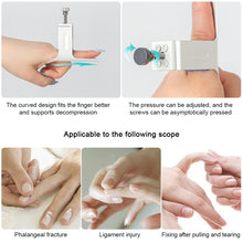 Load image into Gallery viewer, Finger Straightener Splint Joint Support Brace Medical Finger Rehabilitation Machine Hand Arthritis Injury Holder Finger Fixer
