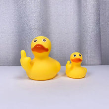 Load image into Gallery viewer, The Middle Finger Duck Kids Toys Toddler Toys Decoration Cute Duck Gift for Children Yellow Duck Baby Cute Mini Bath Toy
