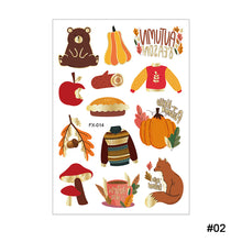 Load image into Gallery viewer, Autumn Gold Pink Face Tattoo Stick Autumn Harvest Maple Leaf Party Hot Gold Waterproof Tattoo Stickers
