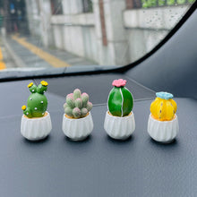 Load image into Gallery viewer, Car Decoration Mini Resin Simulation Cactus Succulent For Home Office Desktop Computer Crafts Couple Small Gifts Toy
