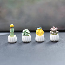 Load image into Gallery viewer, Car Decoration Mini Resin Simulation Cactus Succulent For Home Office Desktop Computer Crafts Couple Small Gifts Toy
